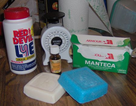 Soap-making stuff